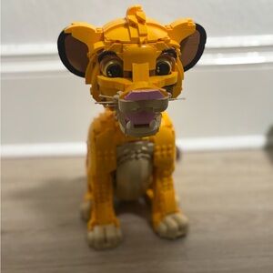 LEGO Lion Cub Building Set - Bright Orange and Tan